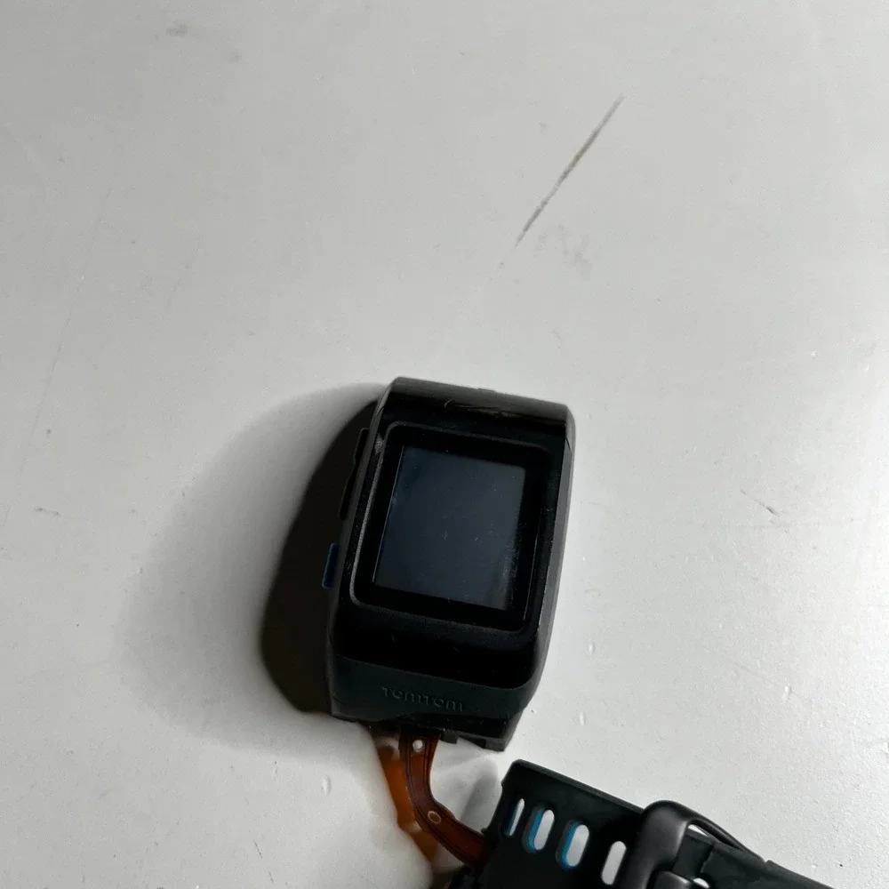 Nike+ SportWatch GPS TomTom Black Blue WM0097 For Parts Repair